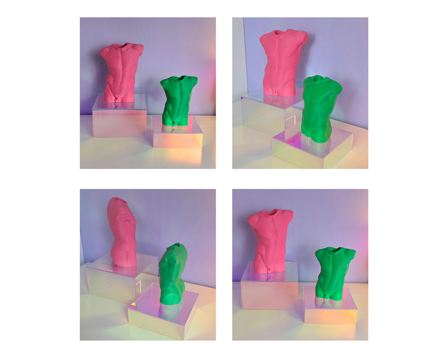 Vaas Adam met sculpturaal torso design