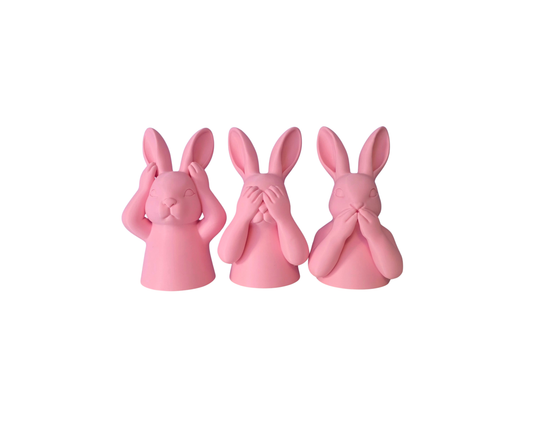 Three Wise Bunnies