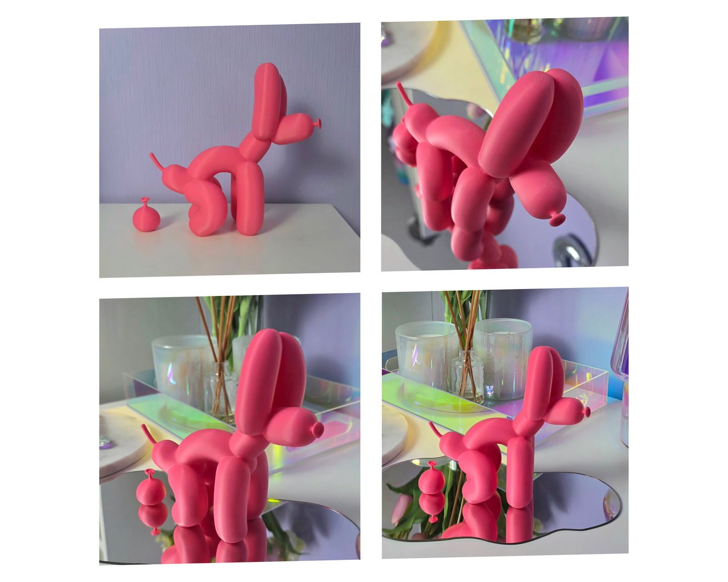 Ballonhond decoratie beeld Poopy