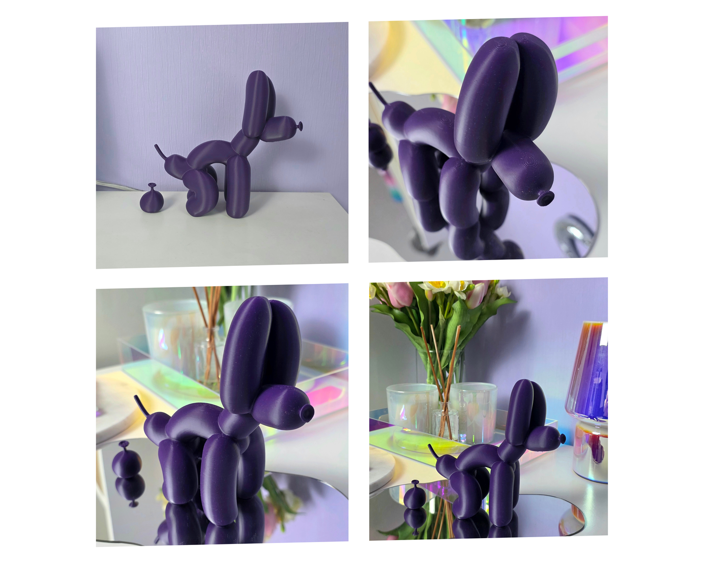 Ballonhond decoratie beeld Poopy