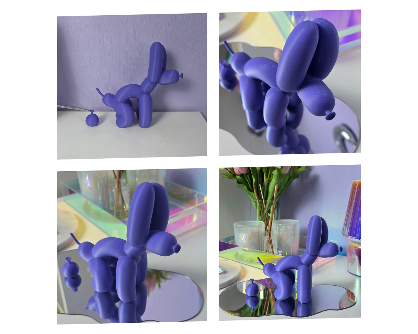 Ballonhond decoratie beeld Poopy