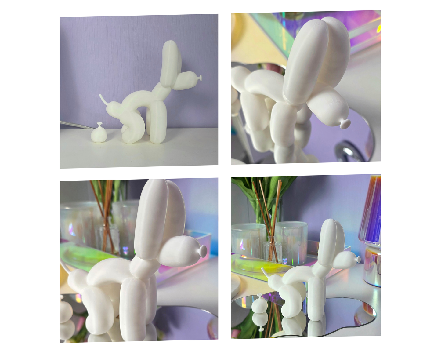 Ballonhond decoratie beeld Poopy