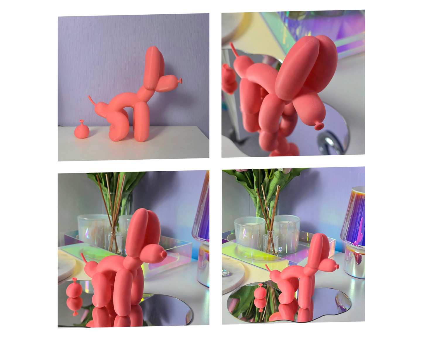 Ballonhond decoratie beeld Poopy