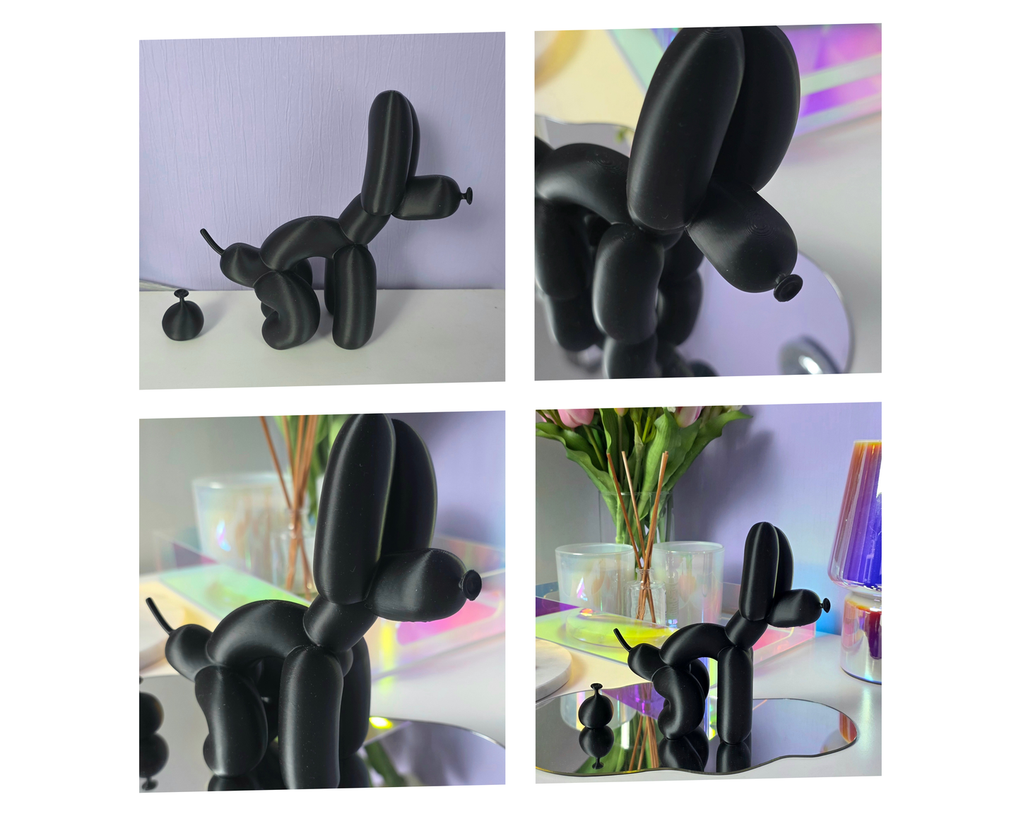 Ballonhond decoratie beeld Poopy